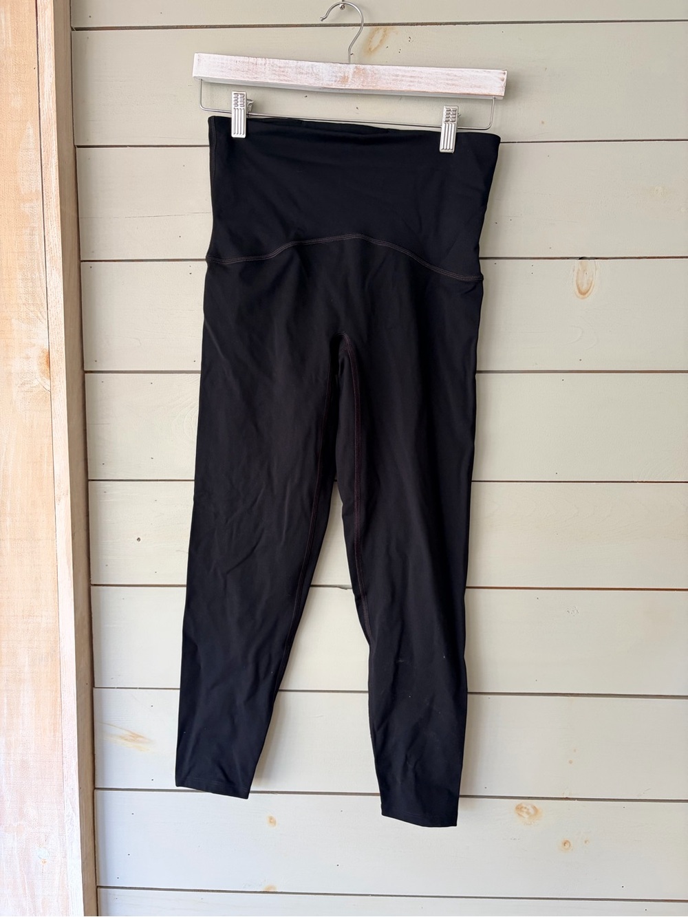 SPANX Black High Waisted Shaping Leggings Size Medium M
